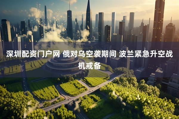 深圳配资门户网 俄对乌空袭期间 波兰紧急升空战机戒备